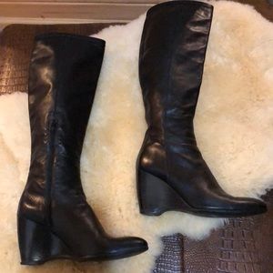 Black Leather Boots